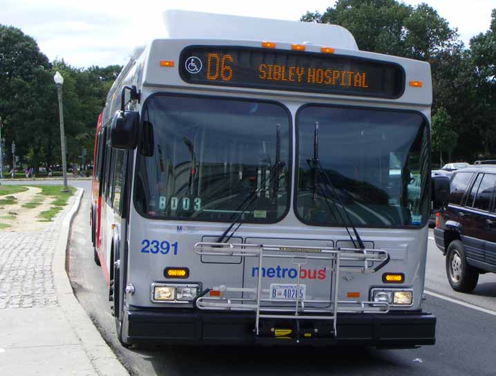 WMATA Metrobus New Flyer C40LF 2391